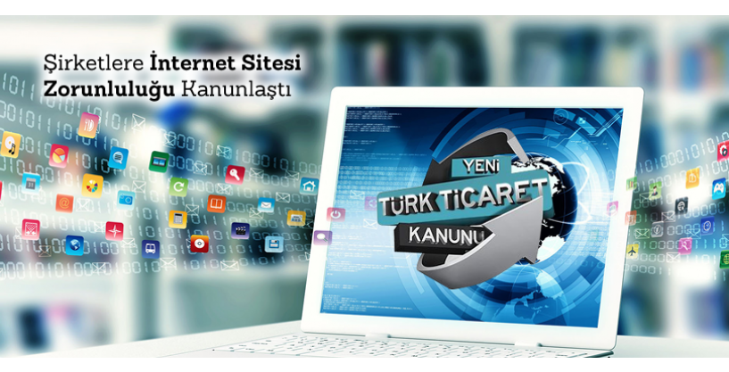 Şirketlere İnternet Sitesi Zorunluluğu Kanunlaştı, 13 Ocak 2011 tarihinde yasalaşan Türk Ticaret Kanunu 1524üncü maddesi ile şirketlere İnternet sitesi