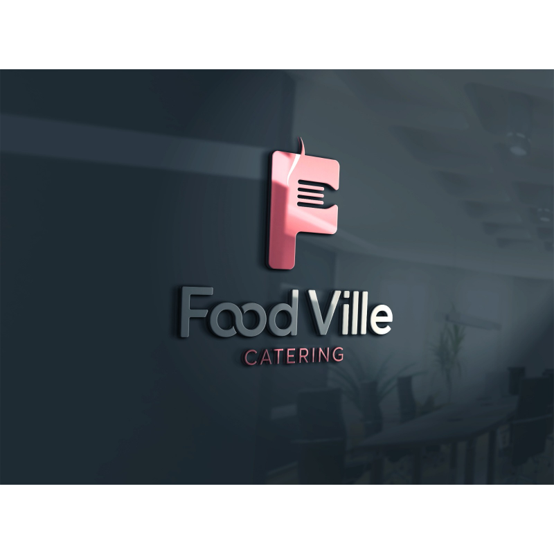 Sakarya da hizmet vermekte olan Food Ville Catering şirketi için yapılmış logo çalışması