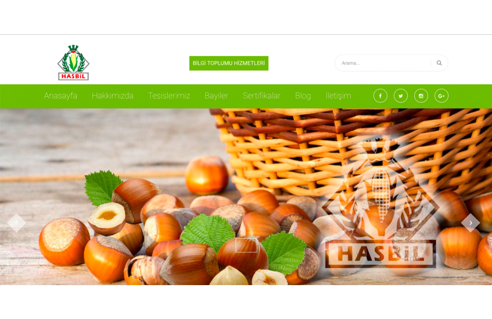 Hasbil Tarım, Web Programla ekibimiz tarafından 3 iş günü içerisinde teslim edildi. Projemizde PHP, MYSQL, JQUERY, JAVASCRİPT, CSS3, HTML5 gibi yazılım tek